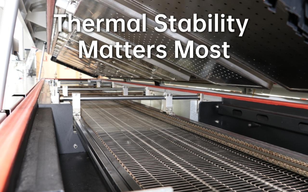 5. Reflow Soldering-Thermal Stability Over Zone Quantity 5. Reflow Lodning-Termisk stabilitet over zonemængde