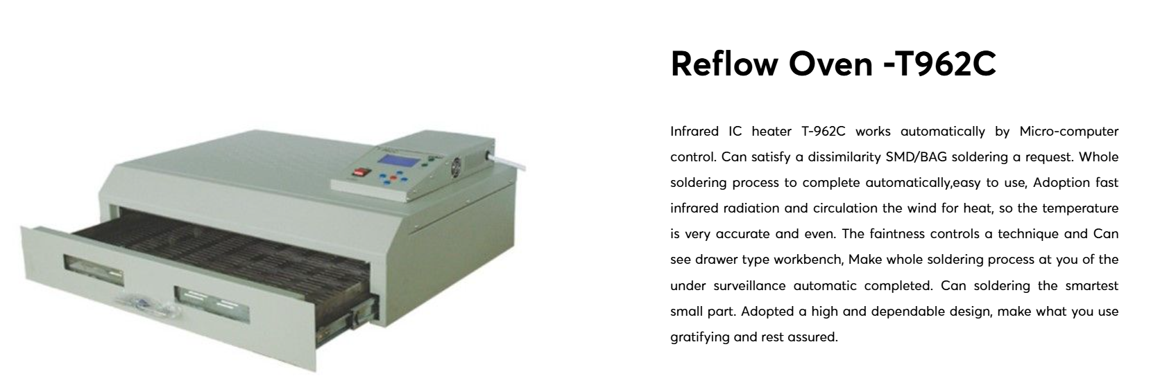 Reflow Oven -T962C Refow Oven -T962C