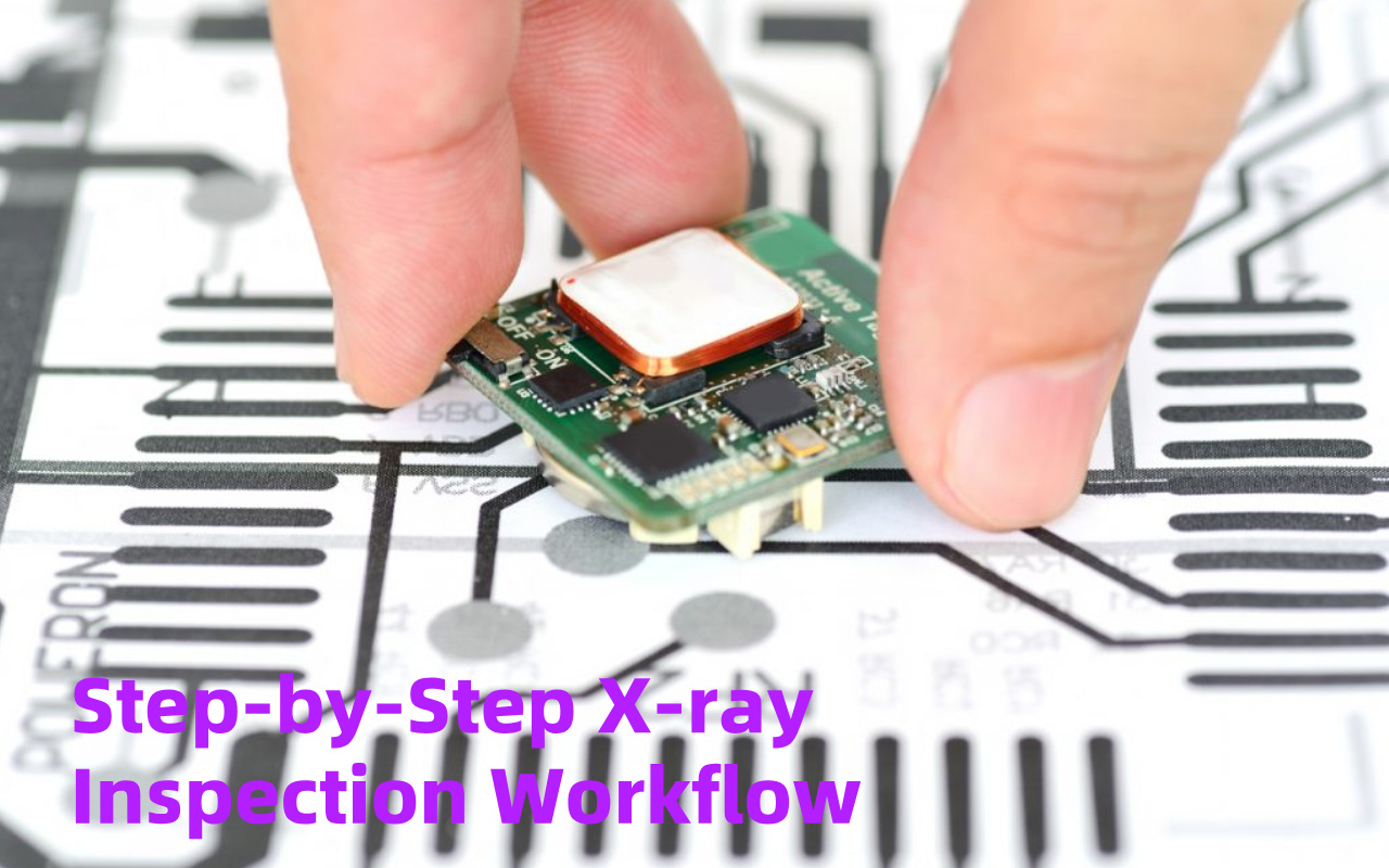 6. Step-by-Step X-ray Inspection Workflow 6. Trin-for-trin X-ray Inspektion Workflow