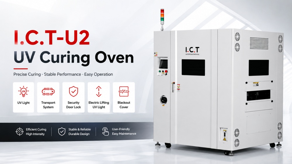 I.C.T UV Curing Oven IKT UV hærdende ovn