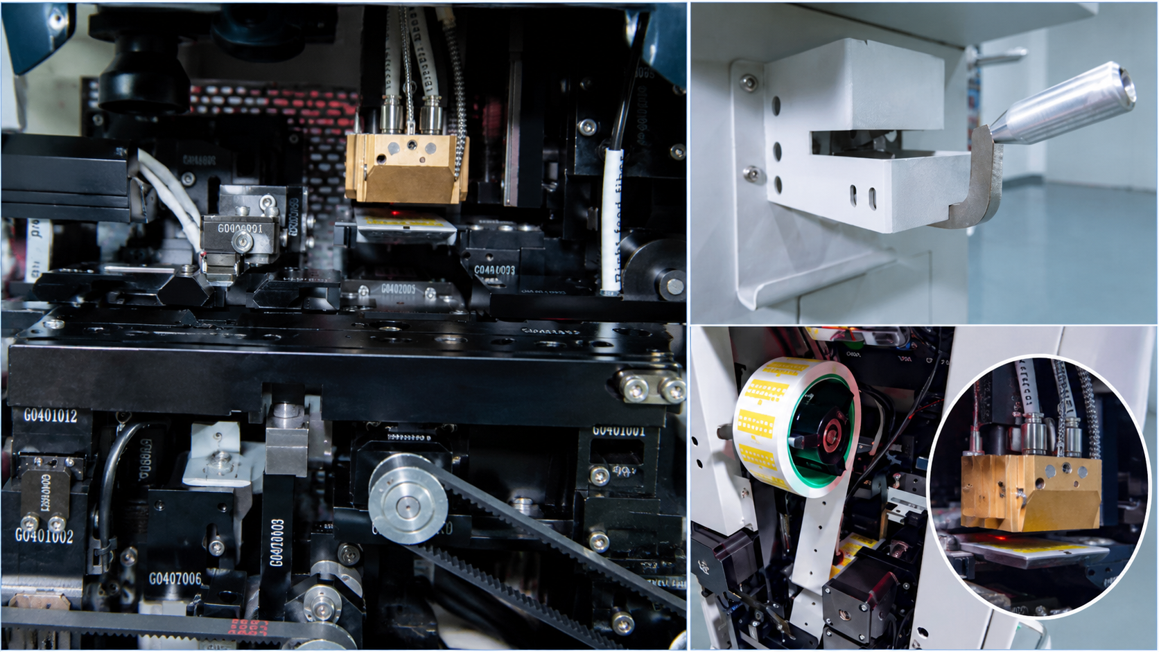 Cutter module+Splicing module Kuttermodul+Splejsningsmodul