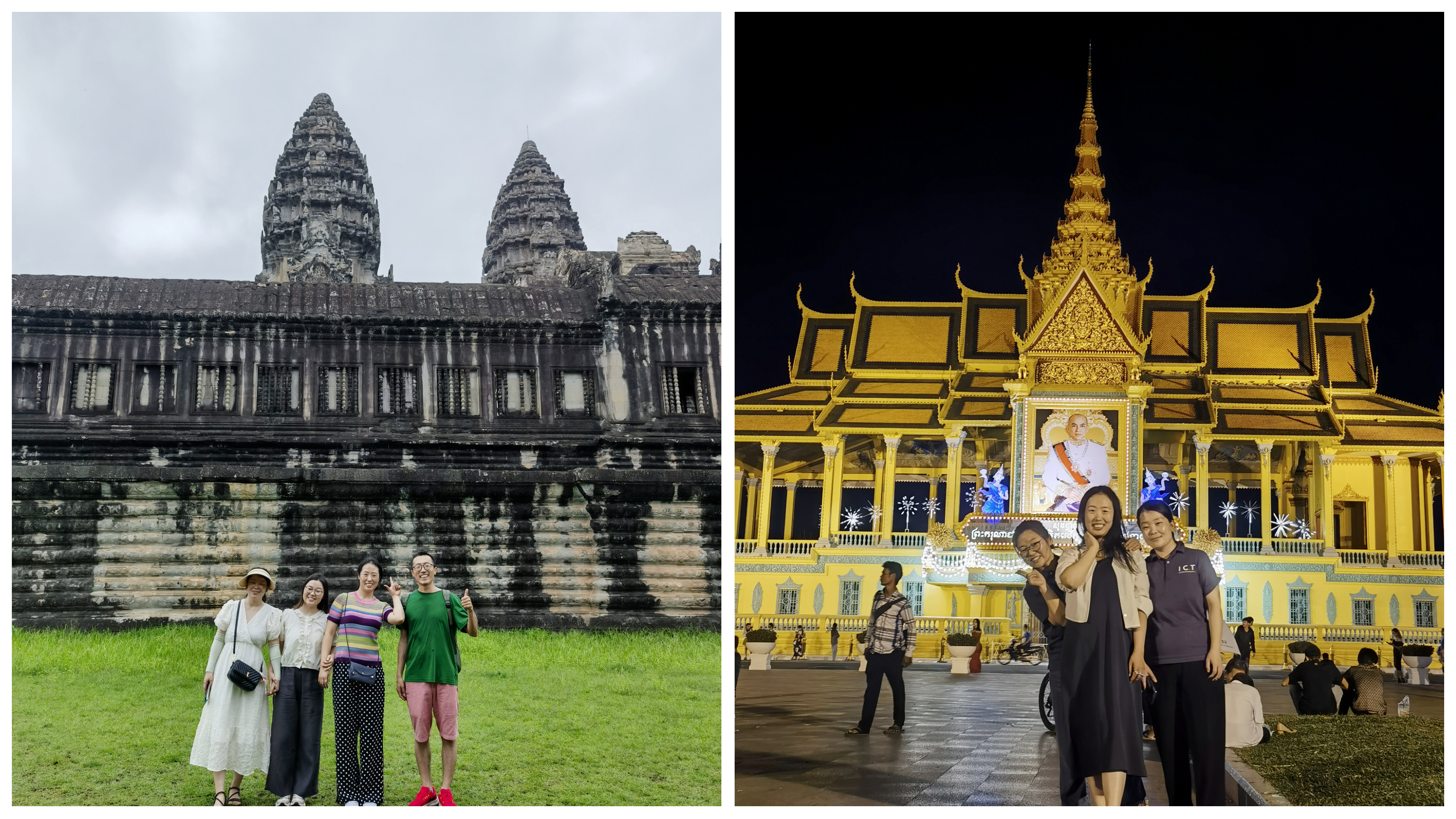 Cambodjas store palads og Angkor Wat