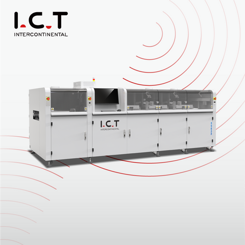 ICT-SS550P1 |Fuldautomatisk online PCB-selektiv bølgeloddemaskine med 2 loddepotter 