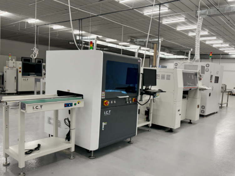 LED -objektiv Dispensing Line
