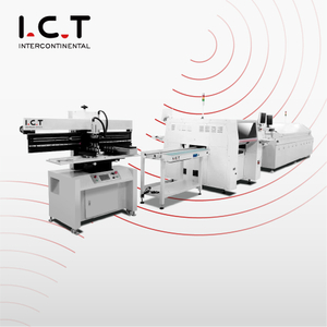 I.C.T |Økonomisk halvautomatisk højkvalitets SMT LED-produktionslinje