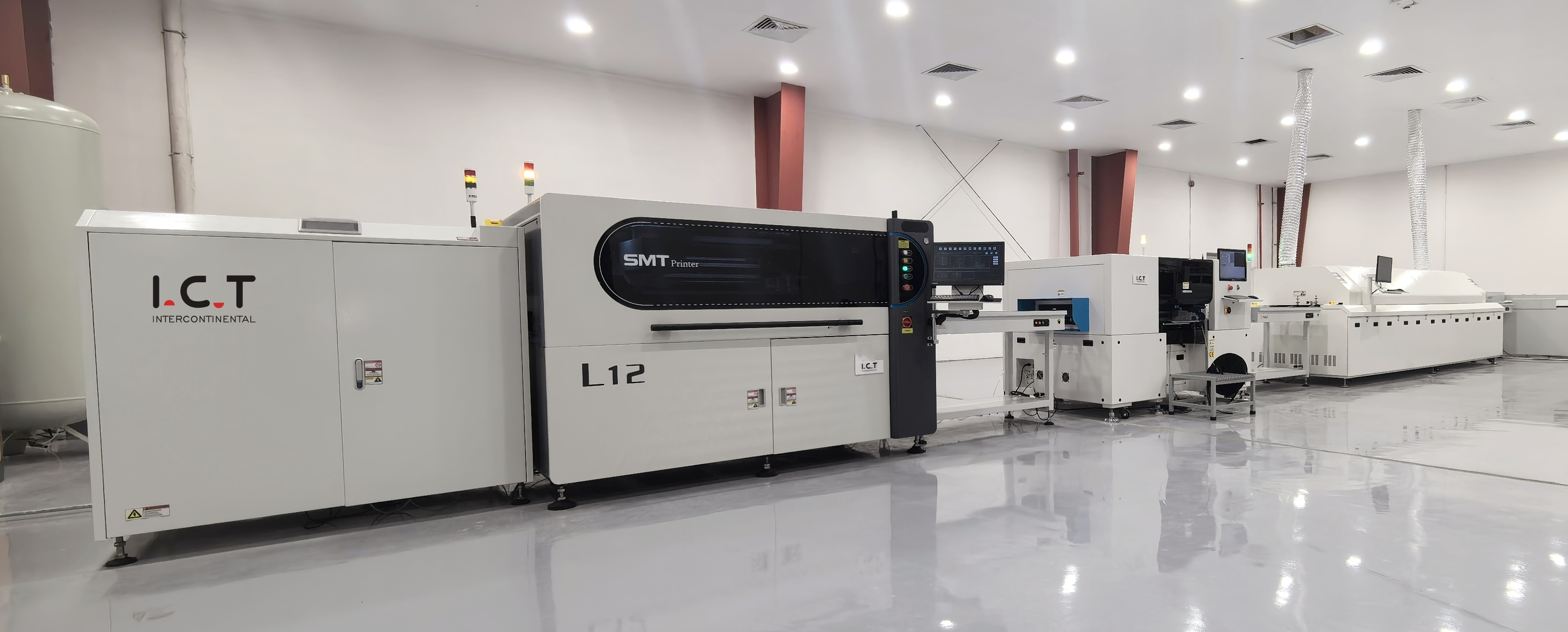 IKT SMT -linje i Saudi -arabisk LED -belysningsproducent