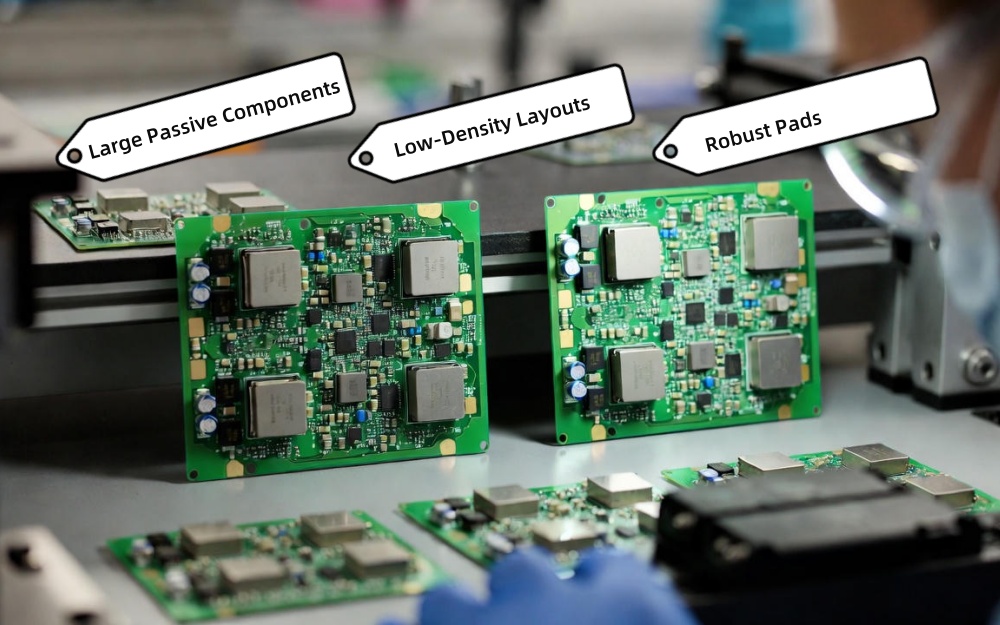 Ekstremt enkle eller store SMT-designs