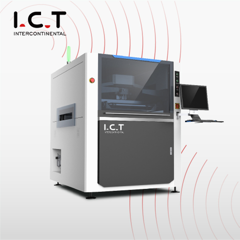 ICT-5151 |Loddepasta PCB SMT Machine Screen Printer Fuldautomatisk til LED
