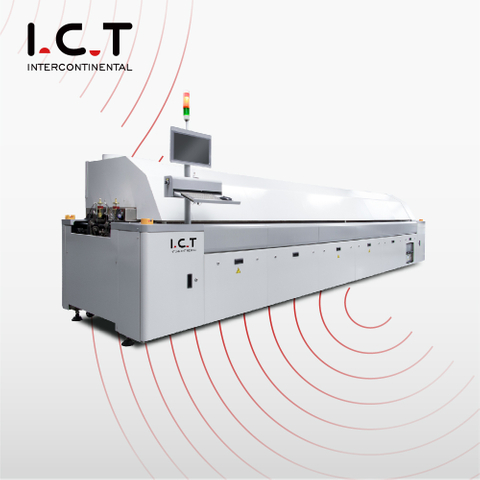 10 Zoner SMT PCB Nitrogen Reflow Ovn