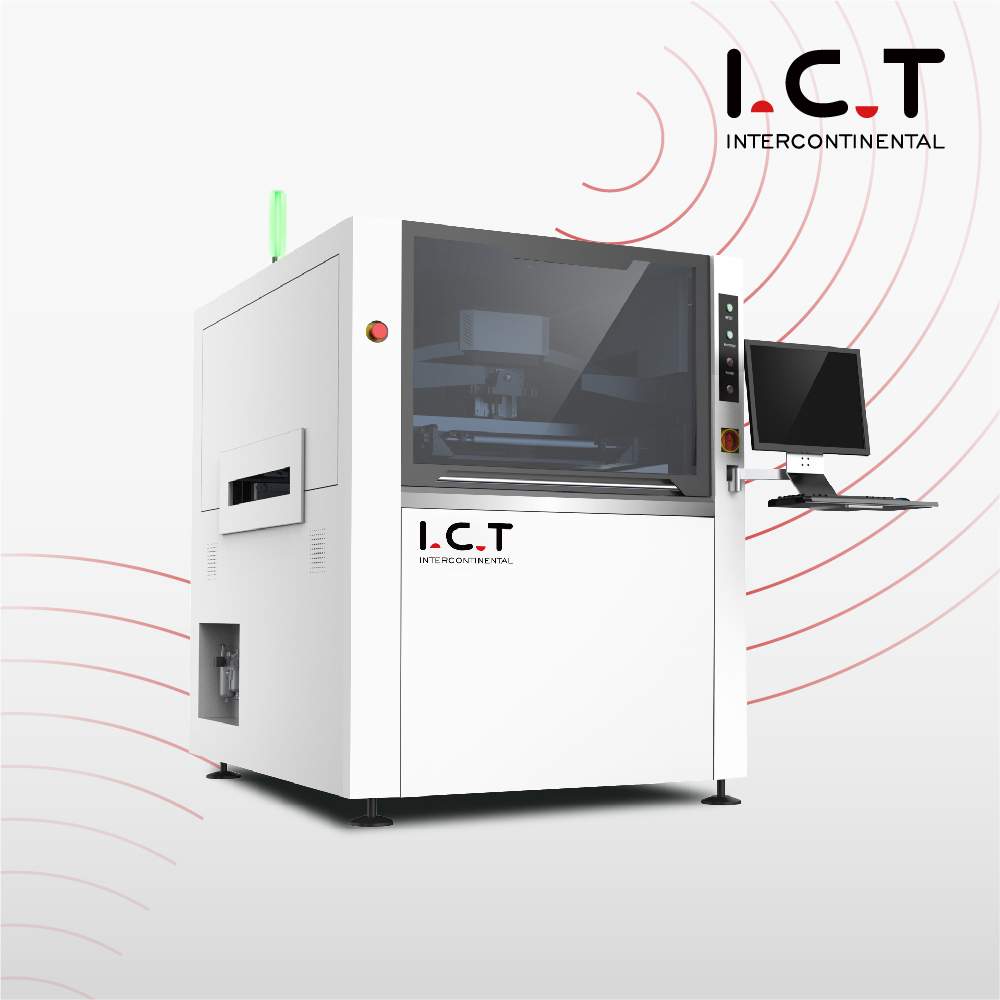 IKT |SMT serigrafimaskine fuldautomatisk PCB-stencilprinter |ICT-5134