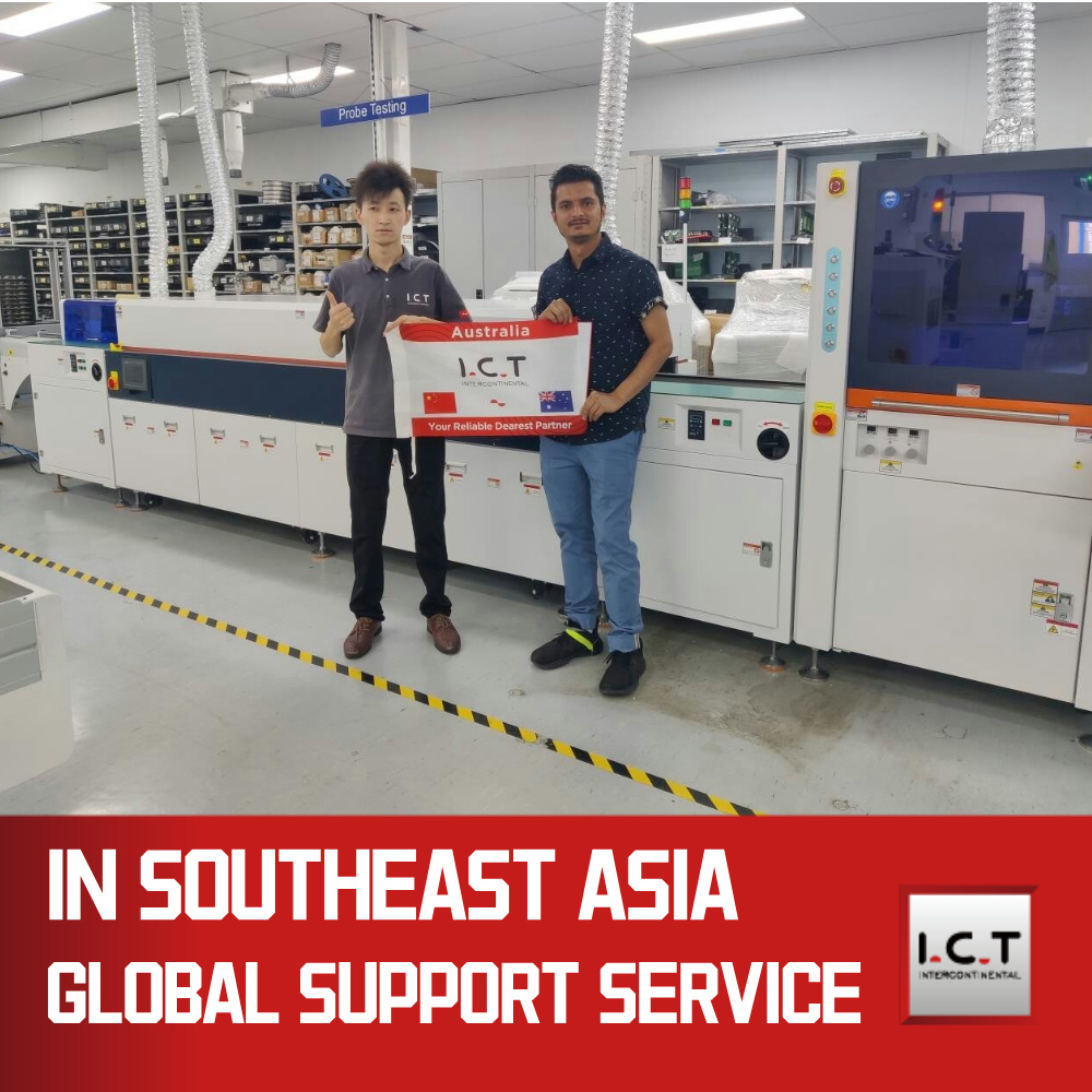 ICT-T550丨PCBA Selective Conformal Coating Machines