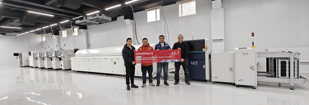 ICT SMT og DIP Line teknisk support i Usbekistan