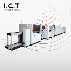I.C.T |Fuldt automatiseret SMT SMD Line Machine