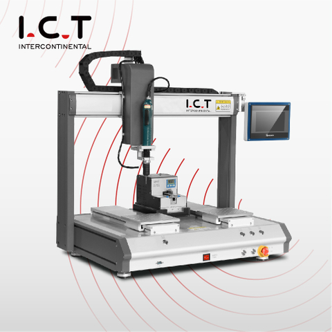 ICT-SCR540 |Desktop Automatisk fiksering Inline Fastening Screw Robot Unit 