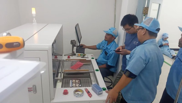 IKT Teknisk support til PCBA Router Machine i Indonesien.