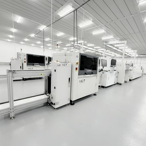 IKT | LED Lamp Line Saml Strip SMT Line