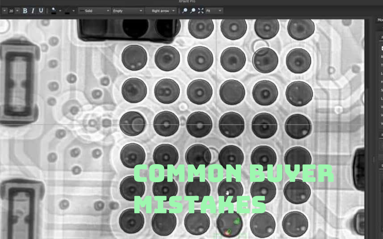 8. Common Mistakes Buyers Make When Choosing a PCBA X-Ray System 8. Almindelige fejl købere begår, når de vælger et PCBA røntgensystem