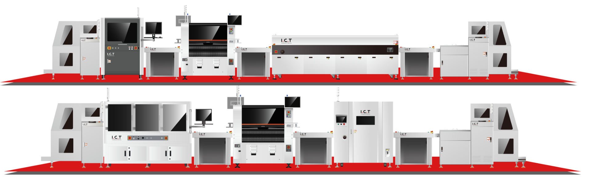 SMT Dispenser Machine Line