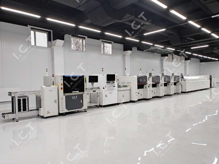 ICT SMT produktionslinje i Usbekistan