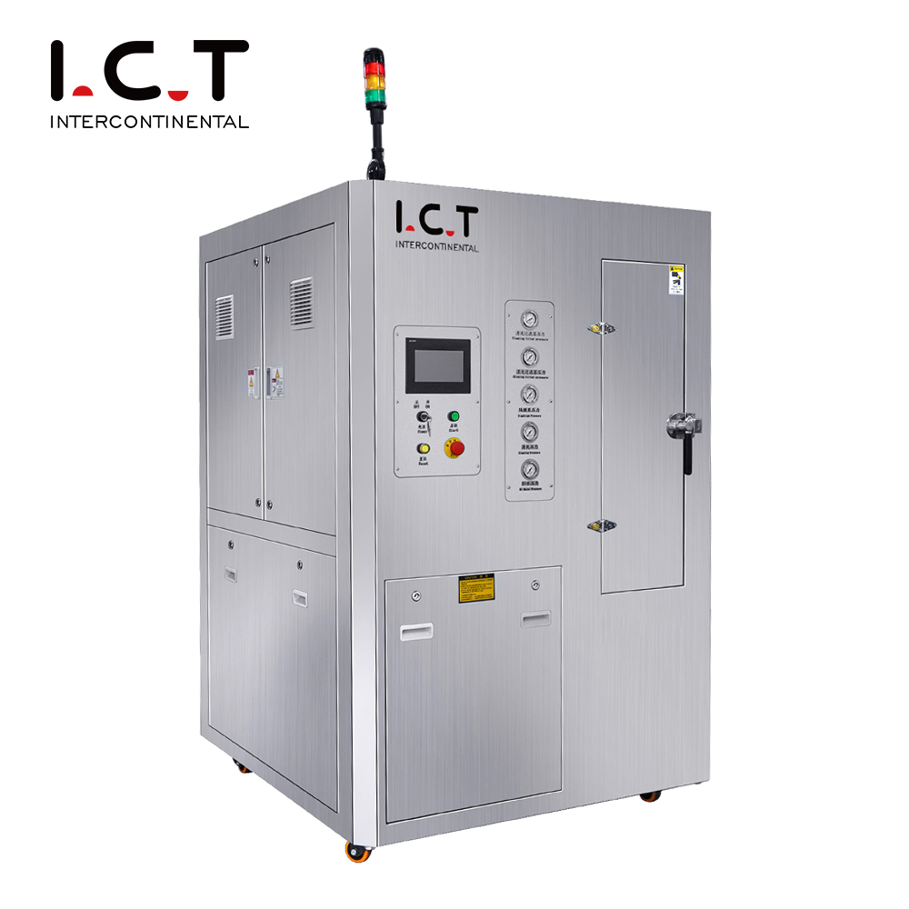 ICT-800 |Pneumatisk PCB stencil rengøringsmaskine