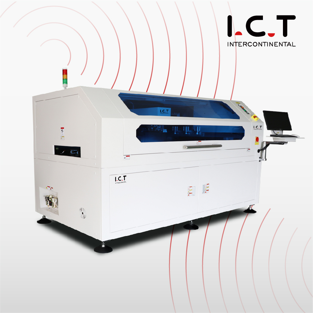 IKT |Automatisk rustfri SMT Stål stencil printer maskine Custom