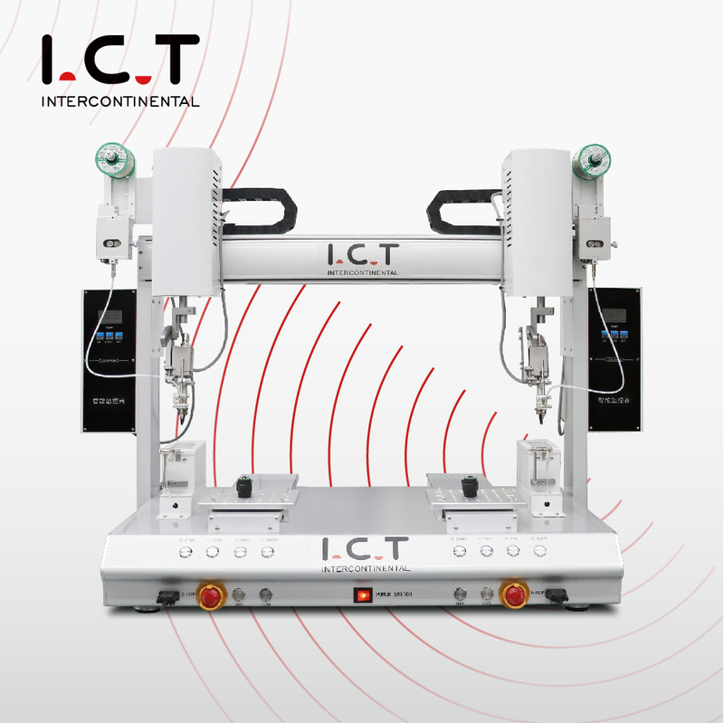 ICT-SR250DD |Automatisk Billig Pcb Lodderobotmaskine