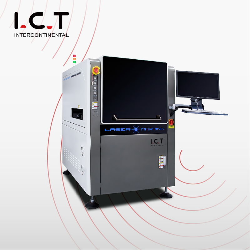 IKT |SMT PCB todimensionel qr-kode lasermarkeringsmaskine 20w Pris
