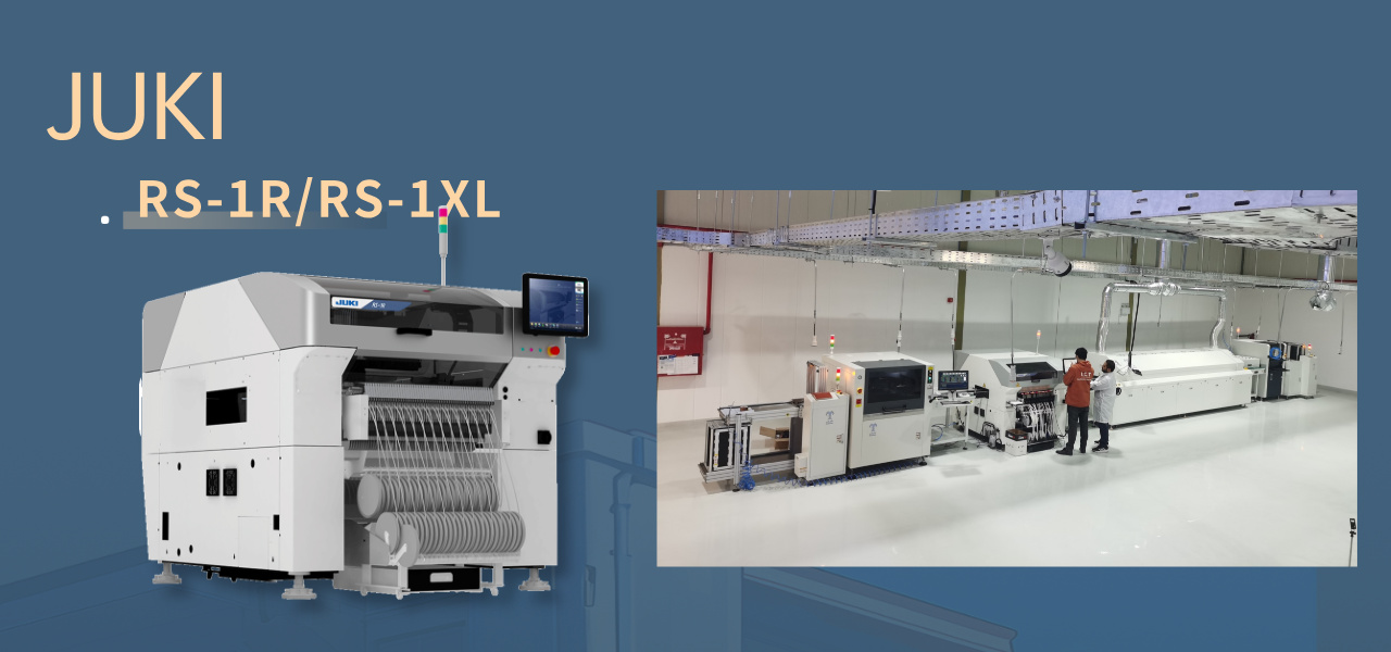 JUKI Pluk og placer maskine RS-1R RS-1XL