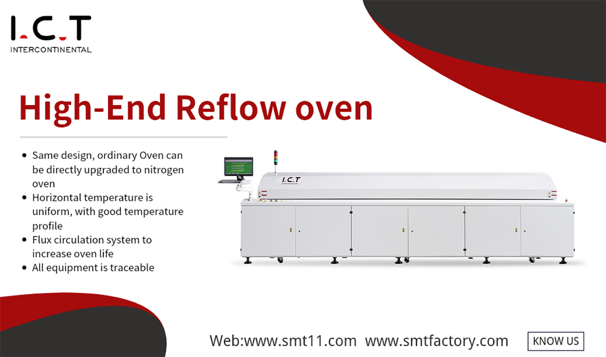 IKT High-end SMT Reflow Oven Lyra622