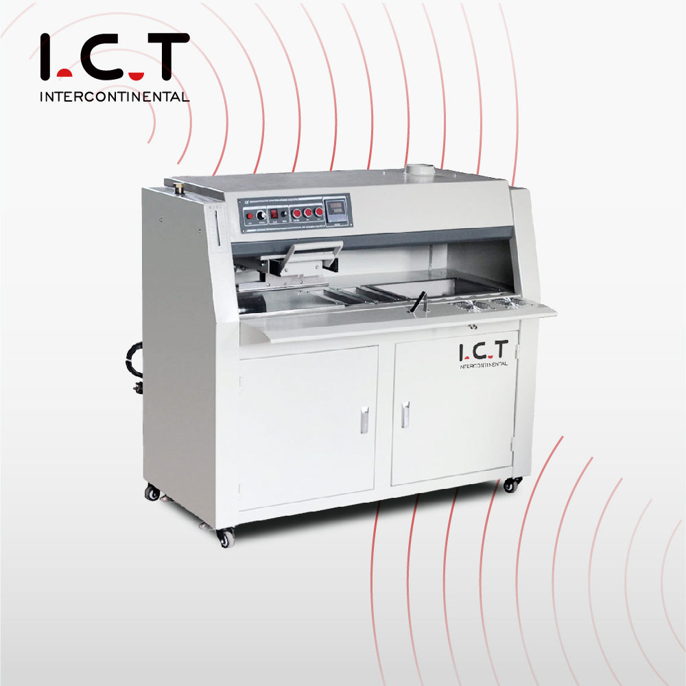 IKT |DIP-loddemaskine Semiautomatisk desktop PCB-bølgeloddemaskine