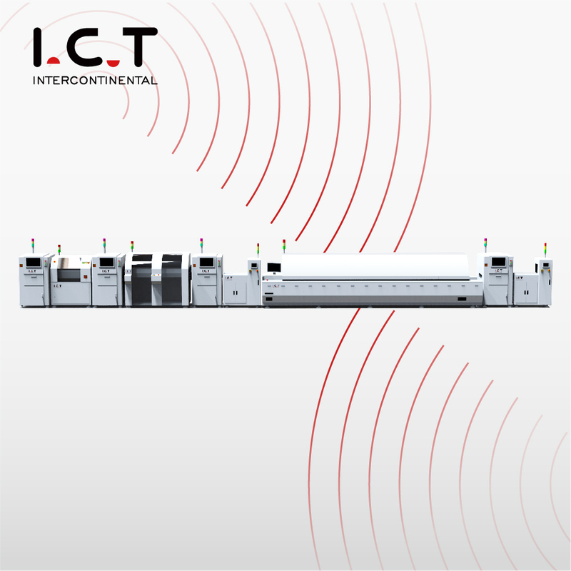 IKT |Høj præcision Kamera højhastighedslinje Høj opløsning SMT off-line Produktionslinje