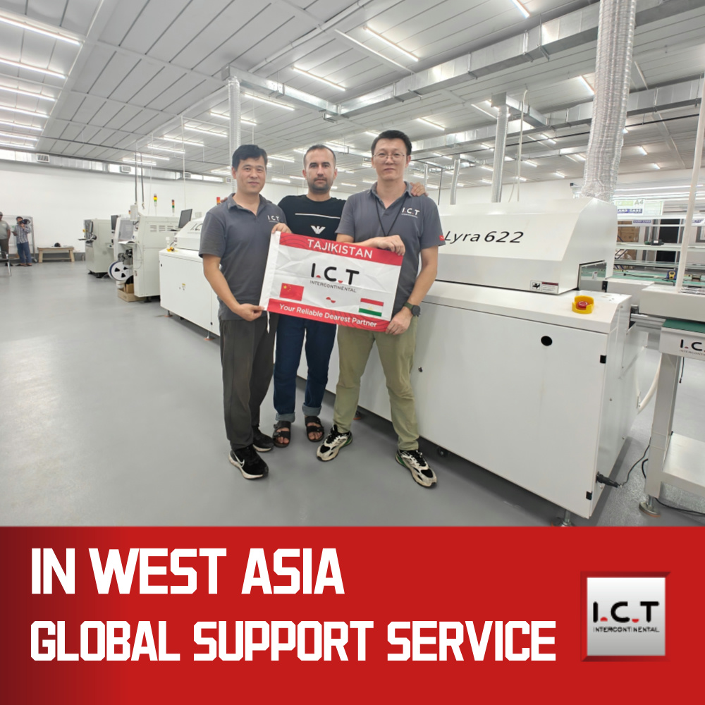 IKT | SMT Machine Reflow Ovn og Wave Lodde Dyppekomponenter Machine 