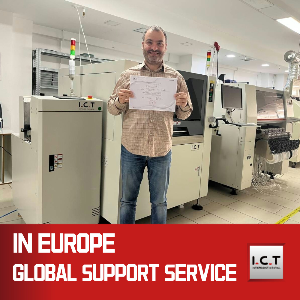 IKT | 1200 mm led pcb fuldautomatisk pasta lodde maskine