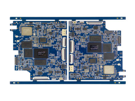 PCB -bestyrelse på en tabletcomputer