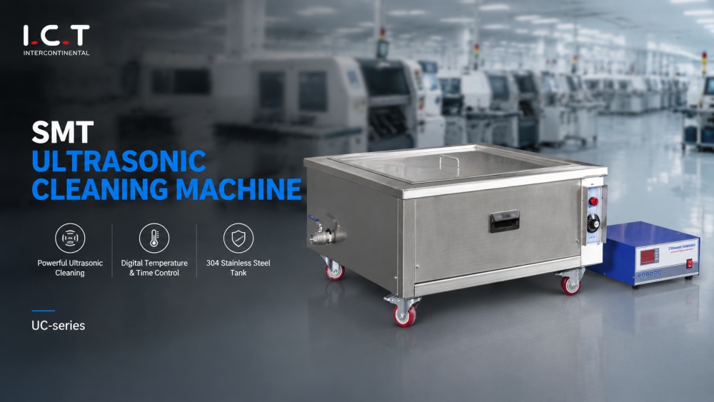 SMT Ultralydsrensemaskine ICT UC-serien
