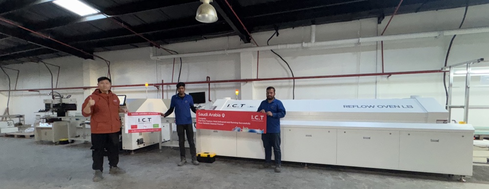 Semi-Auto SMT LED-produktionslinje