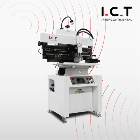 SMT Automatisk PCB Stencil Printer Loddepasta Udskrivningsmaskine med inspektionsfunktion