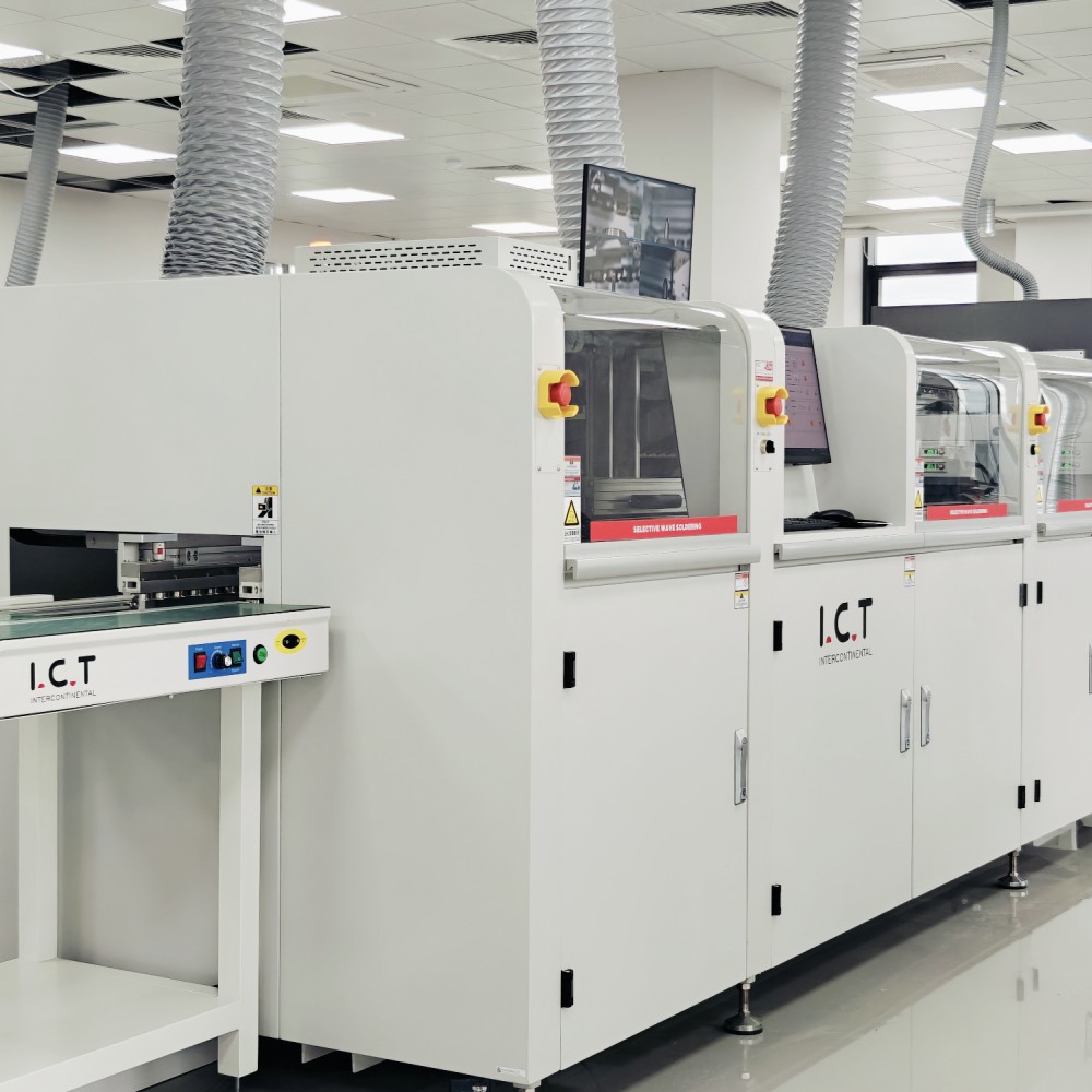 IKT | Ng/ok Magasin aflæsser SMT PCB Vakuum Magasin Loader