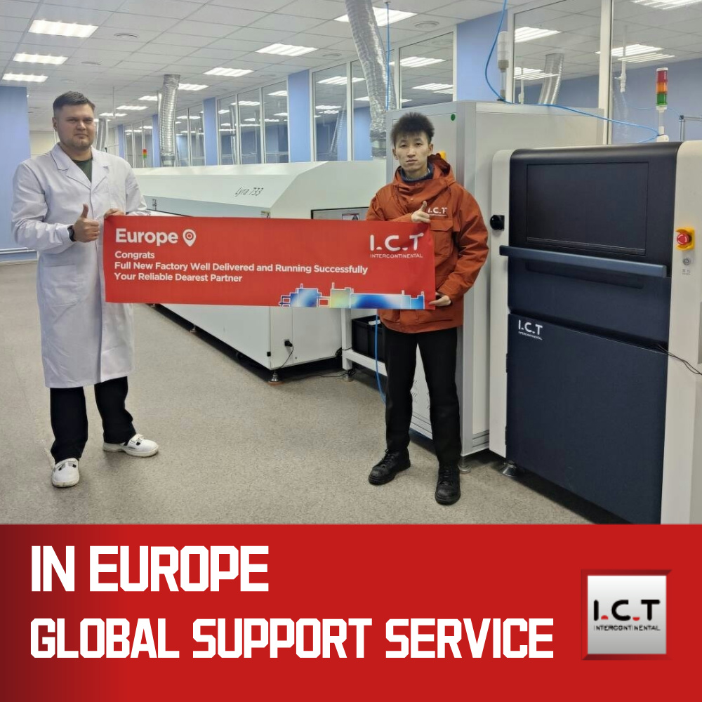 ICT-AI-4540 | Visual Optical System DIP Inverted Camera Online AOI-maskiner