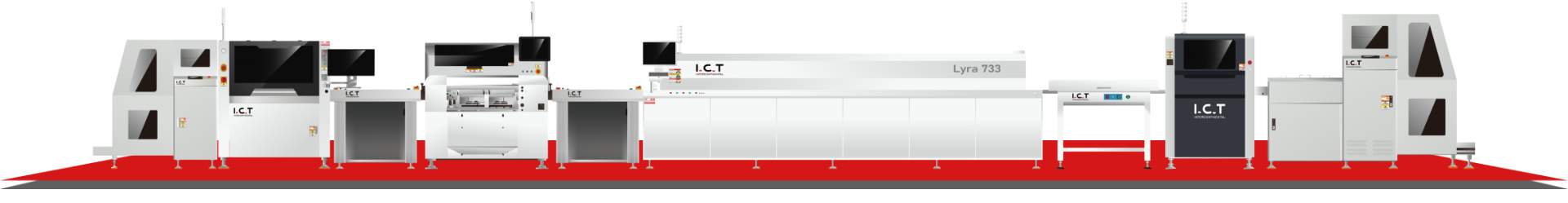 SMT -produktionslinjer 01