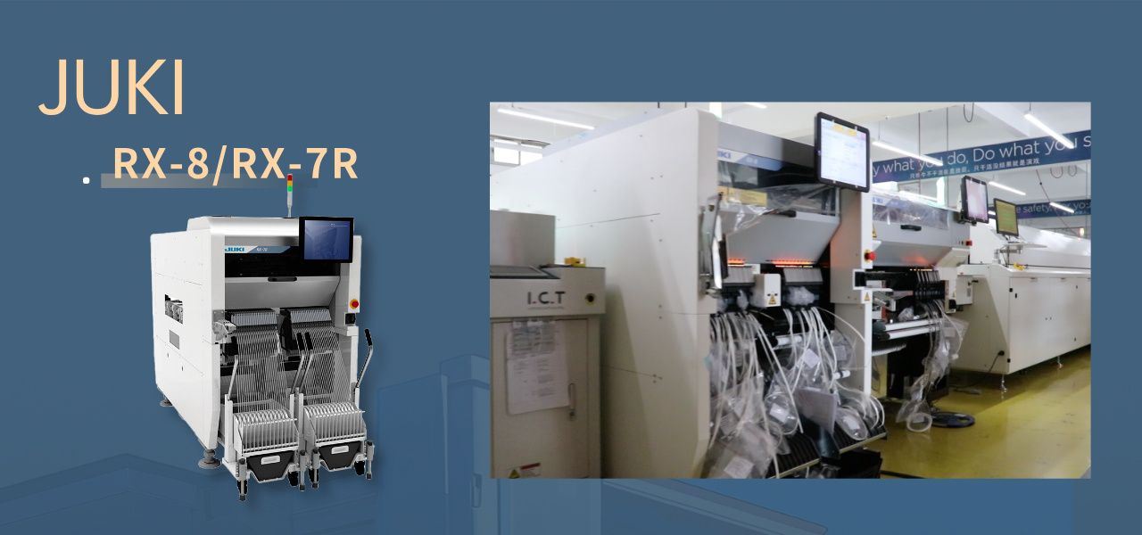 JUKI Pick and place maskine RX-8 RX-7R