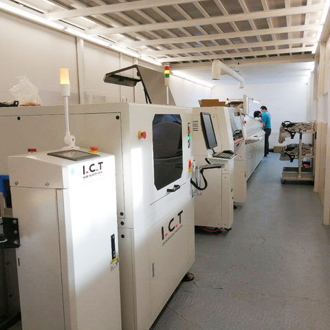 Semi-auto LED-modul lys produktionslinje