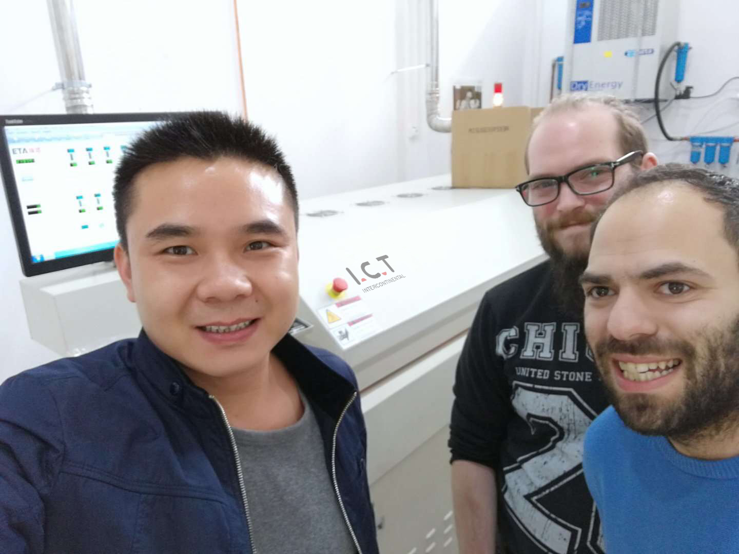 automatisk smt produktionslinje