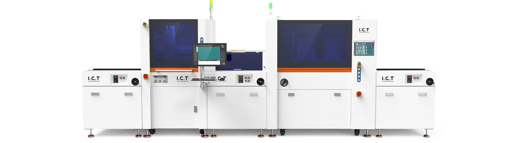 Online PCBA konform coating -linje