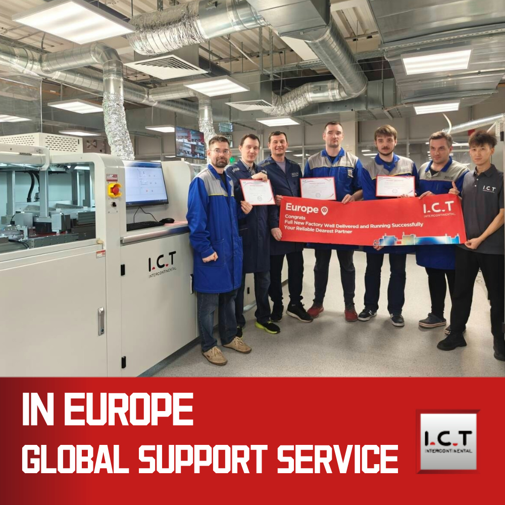 ICT-SS530 | Inline Selective Wave Soldering Machine