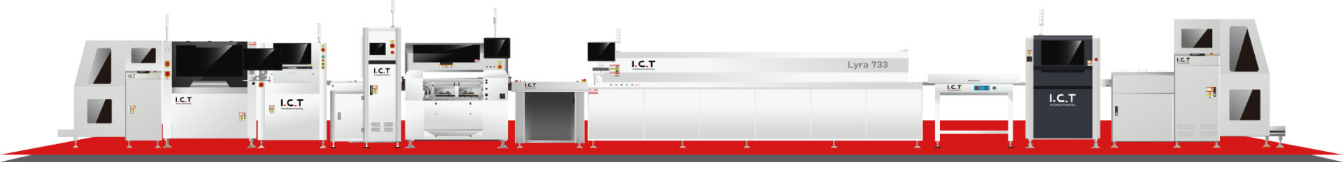 SMT -produktionslinjer 02