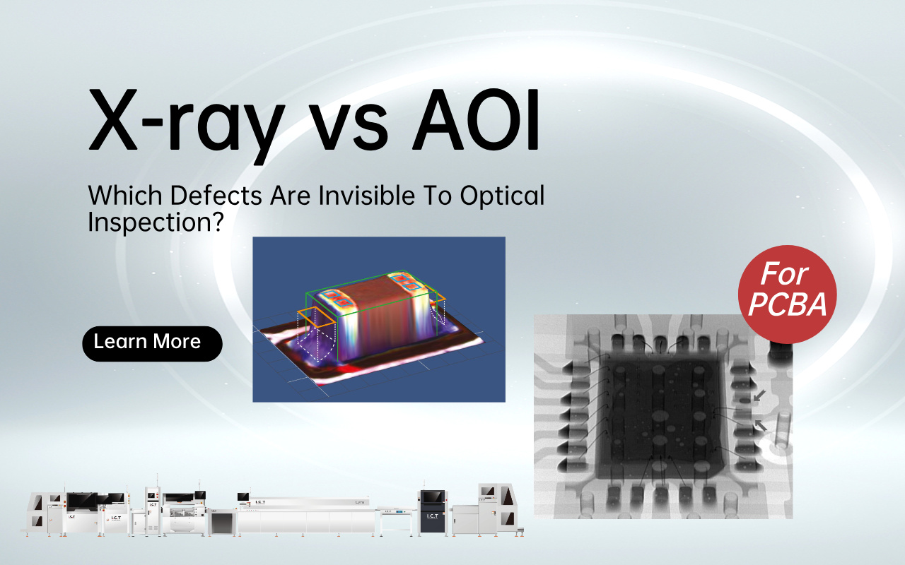 1.0 X-ray vs AOI- Which Defects Are Invisible To Optical Inspection 1.0 røntgen vs AOI- Hvilke defekter er usynlige for optisk inspektion