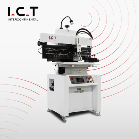 IKT |Semi-automatisk loddeprinter Manuel udskrivning af stencilmaskine