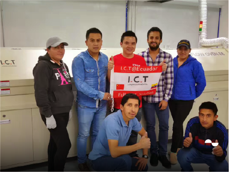 LCD TV bundkort SMT produktionslinje i Ecuador