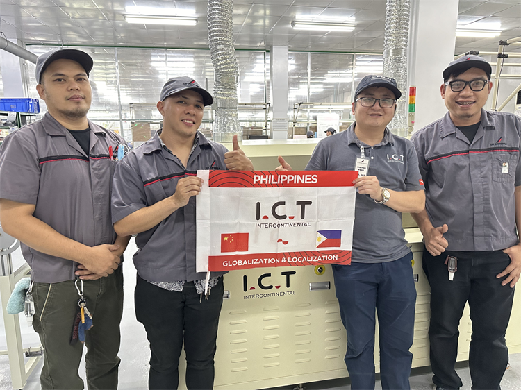 ICT Global teknisk support til bølgeloddemaskine i Filippinerne 01